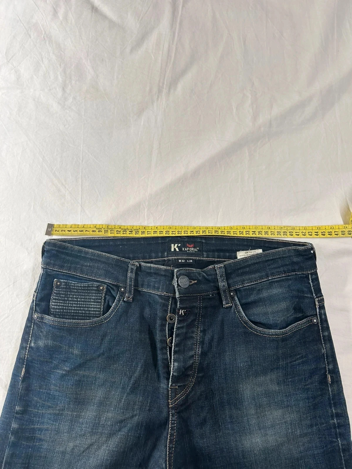 Marineblauwe kaporal jeans w32 l34 vintage stijl y2k – photo 9